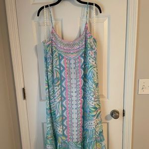 Lilly Pulitzer EUC MIDI Dress L